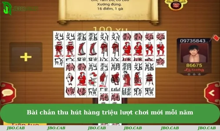 bai chan thu hut hang trieu luot choi moi moi nam Bài chắn thu hút hàng triệu lượt chơi mới mỗi năm