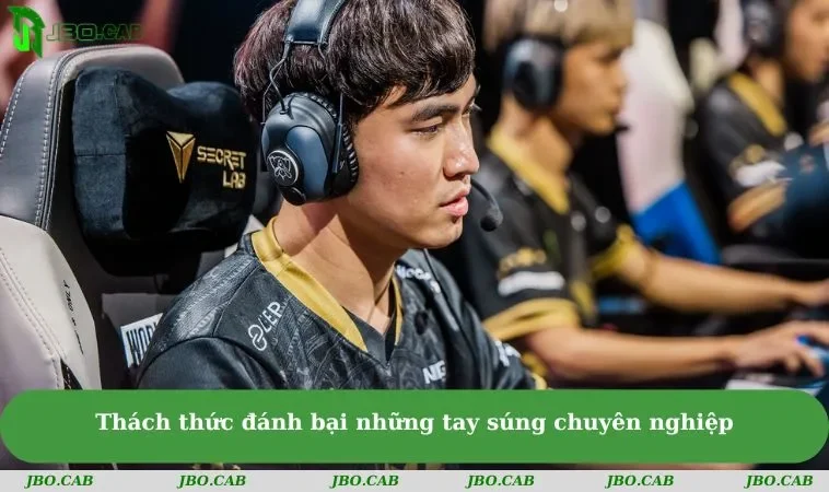 Thách thức đánh bại những tay súng chuyên nghiệp